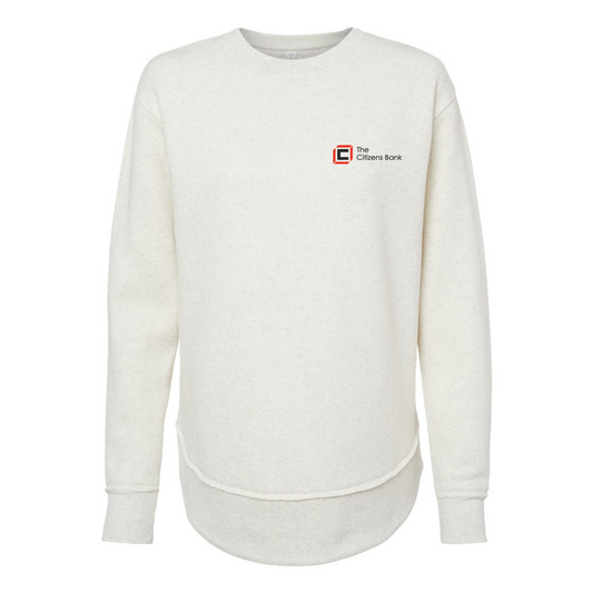 The Citizens Bank - Women's Weekend Fleece Crewneck Sweatshirt