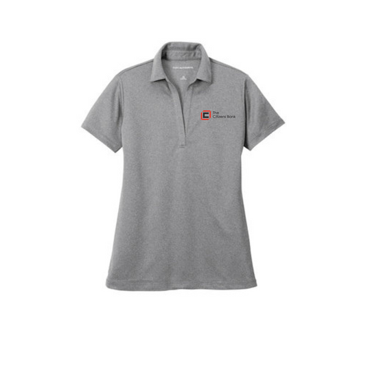 The Citizens Bank - Port Authority® Ladies Heathered Silk Touch™ Performance Polo