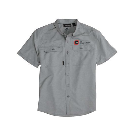 The Citizens Bank - DRI DUCK - Crossroad Woven Short Sleeve Shirt