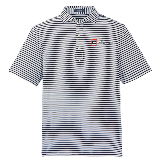 The Citizens Bank - Turtleson Gus Stripe Performance Polo