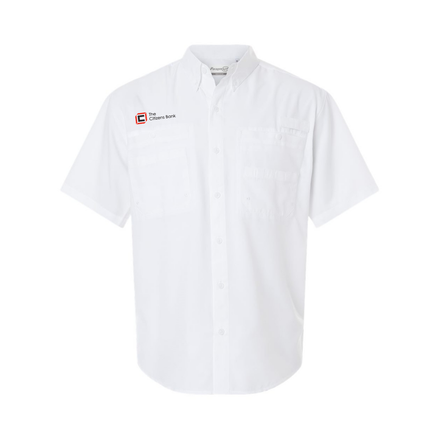 The Citizens Bank - Paragon - Hatteras Performance Short Sleeve Fishing Shirt