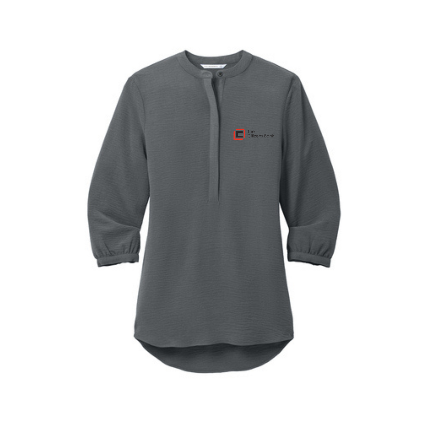 The Citizens Bank - Port Authority® Ladies 3/4-Sleeve Textured Crepe Tunic