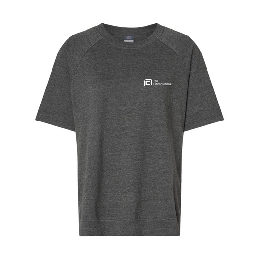 The Citizens Bank - MV Sport - Women's French Terry Short Sleeve Crewneck Pullover