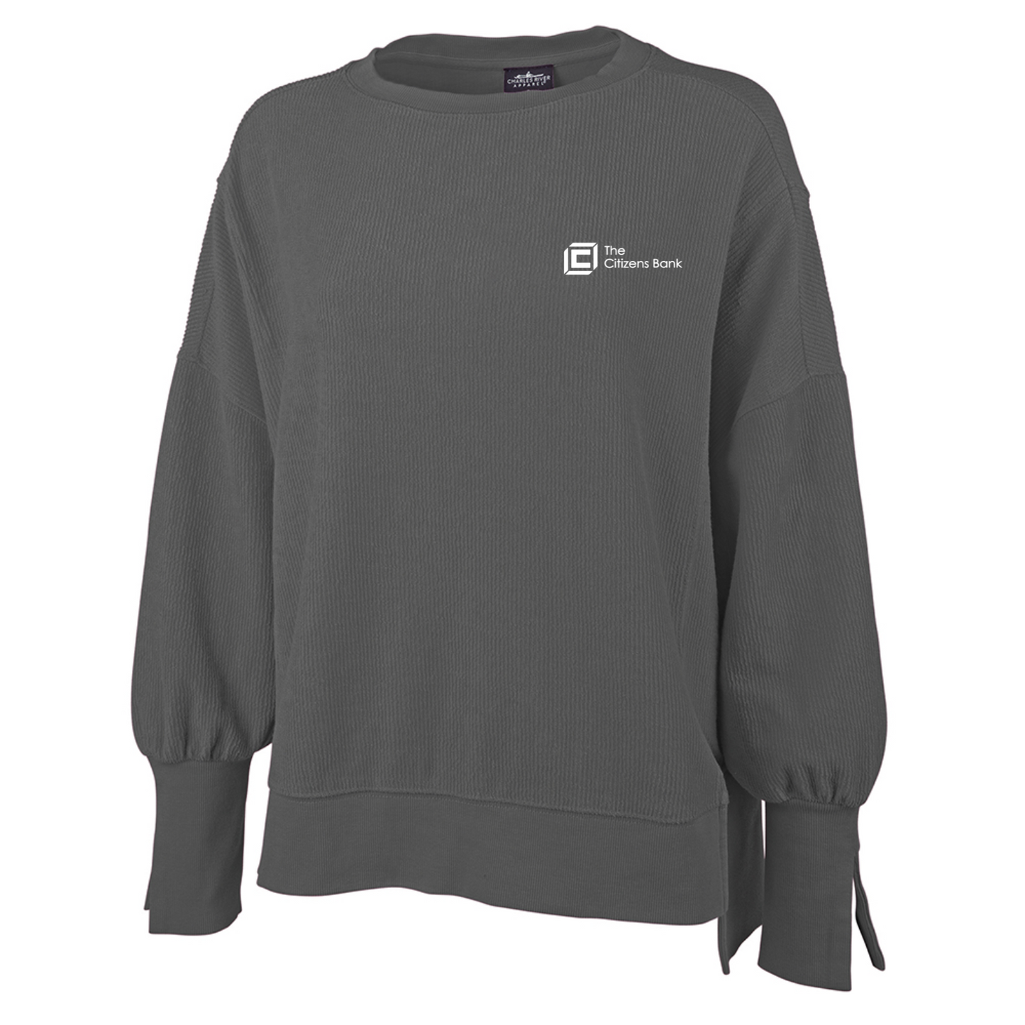 The Citizens Bank - WOMEN'S CAMDEN SPLICED CREW NECK SWEATSHIRT