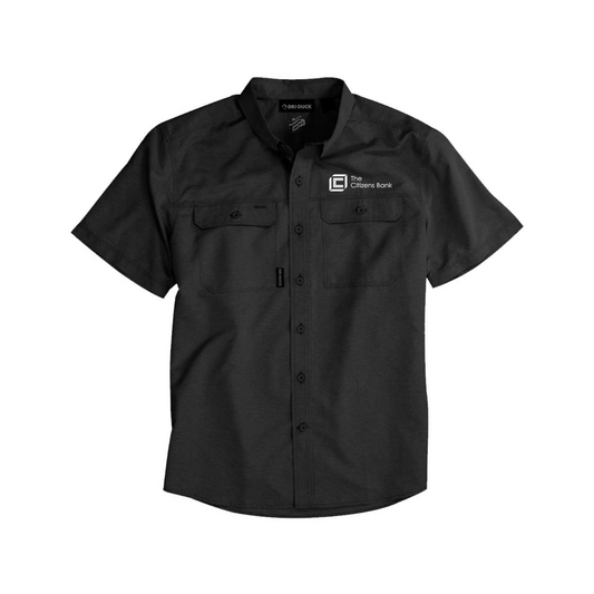 The Citizens Bank - DRI DUCK - Crossroad Woven Short Sleeve Shirt