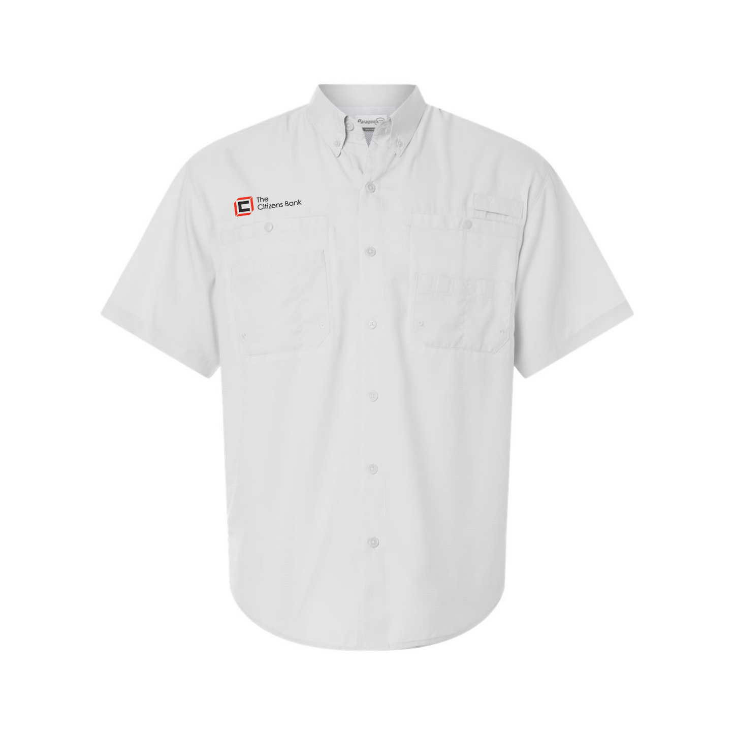 The Citizens Bank - Paragon - Hatteras Performance Short Sleeve Fishing Shirt
