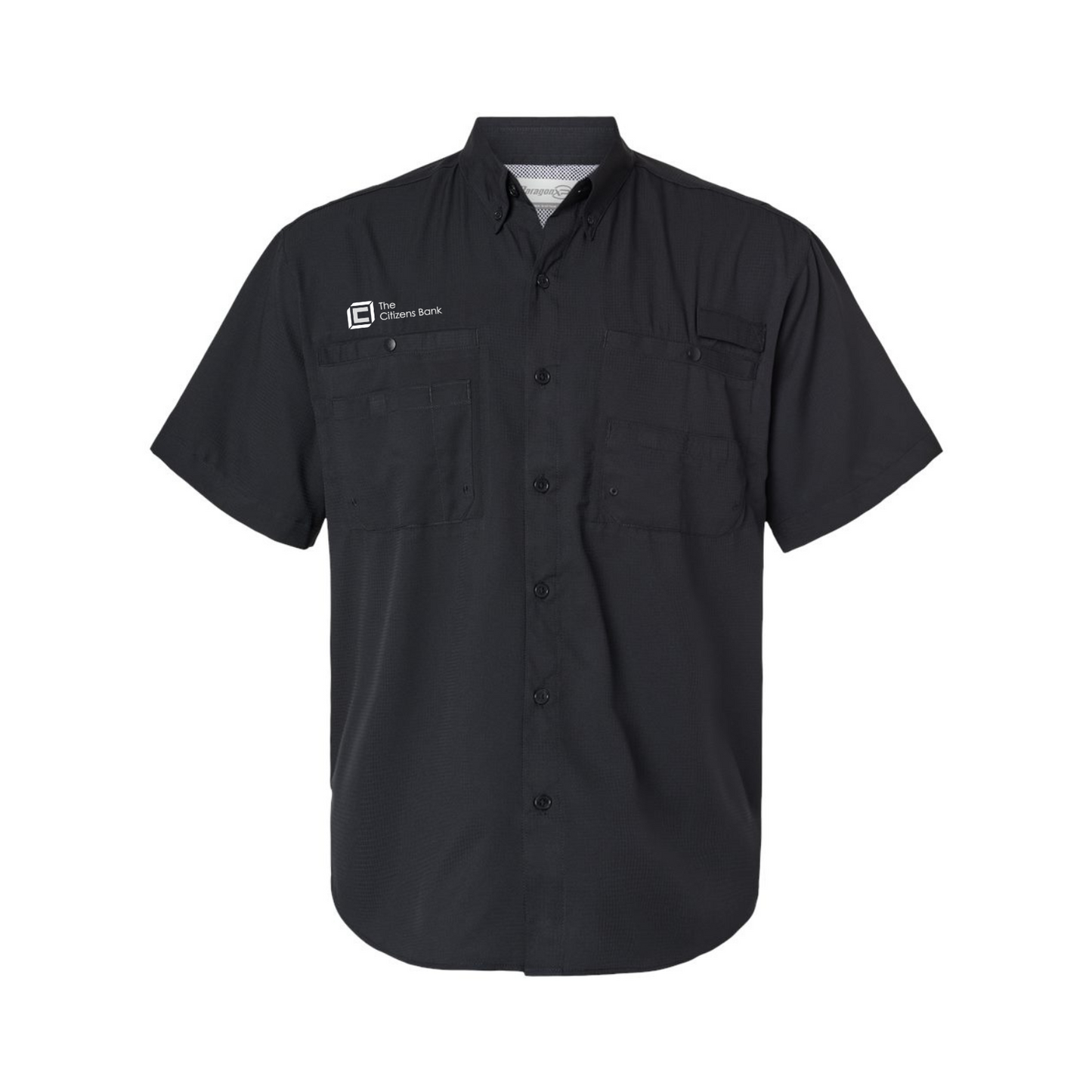 The Citizens Bank - Paragon - Hatteras Performance Short Sleeve Fishing Shirt