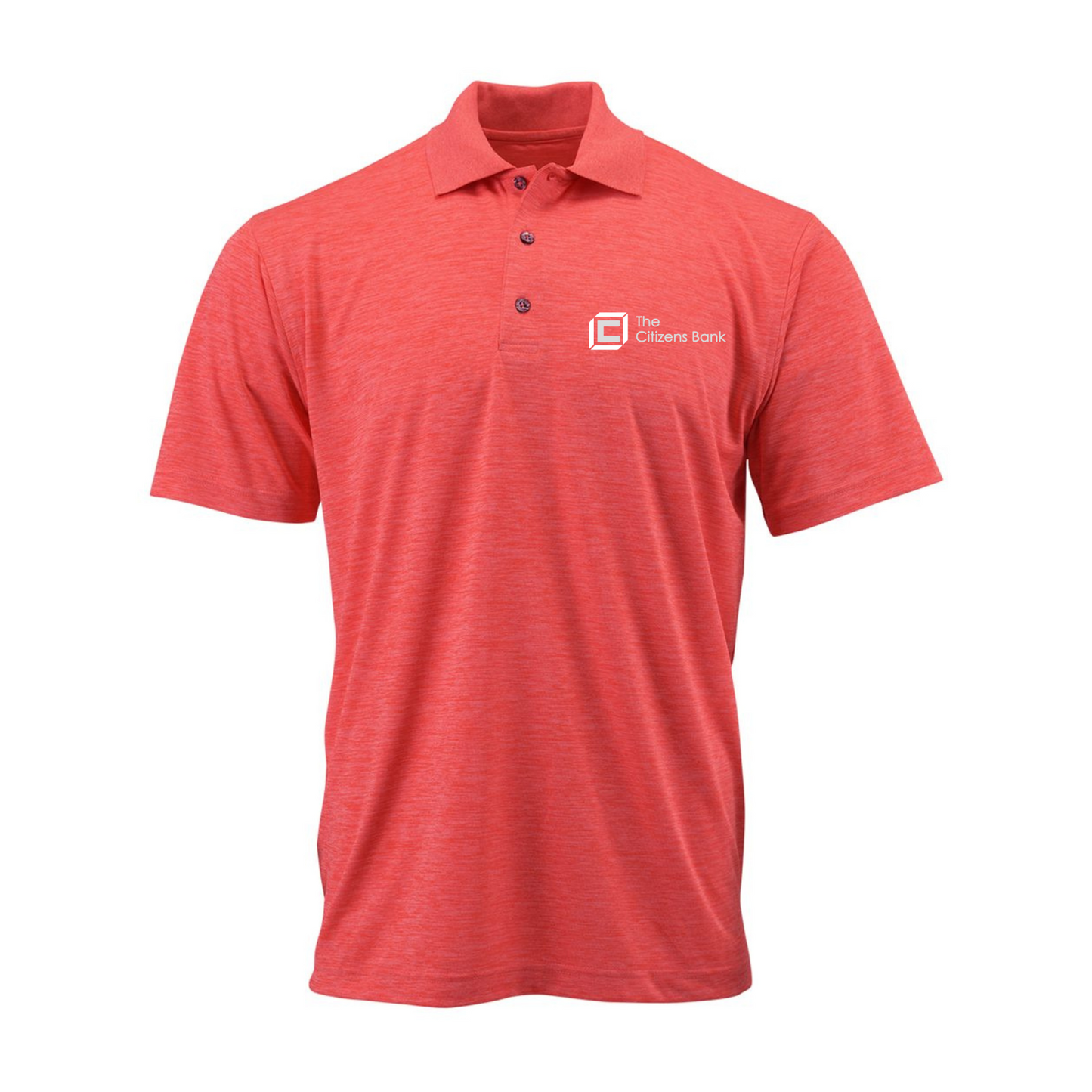 The Citizens Bank - Paragon - Dakota Striated Heather Polo