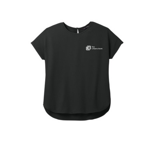 The Citizens Bank - Mercer+Mettle™ Women's Stretch Crepe Crew