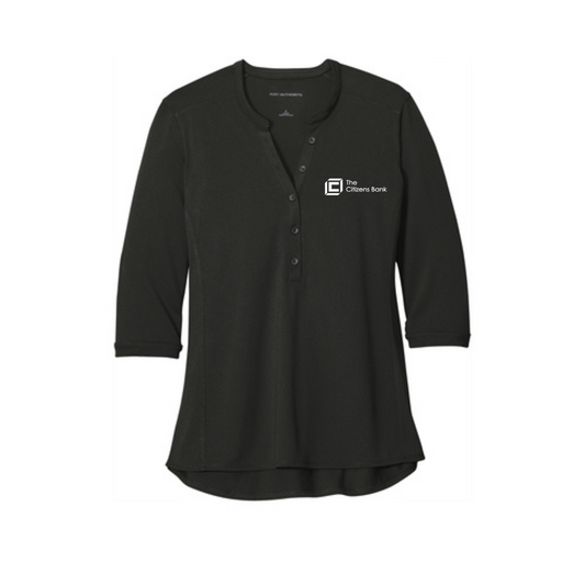 The Citizens Bank - Port Authority ® Ladies UV Choice Pique Henley