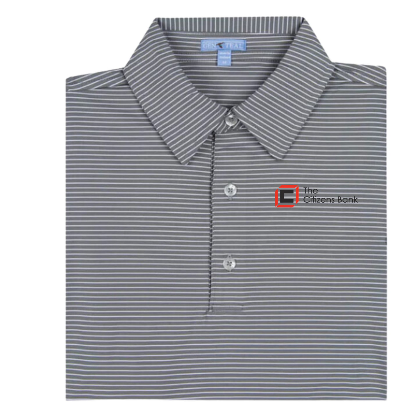 The Citizens Bank - GenTeal Driver Stripe Performance Polo